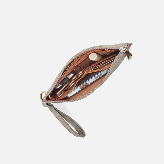 Hobo - Vida Wristlet - Nubuck Leather Golden Granite - Findlay Rowe Designs