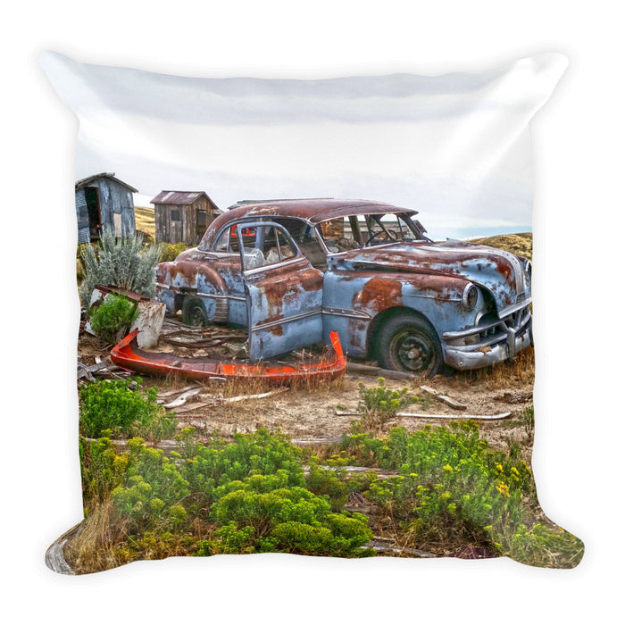 Homestead and Pontiac Throw Pillow