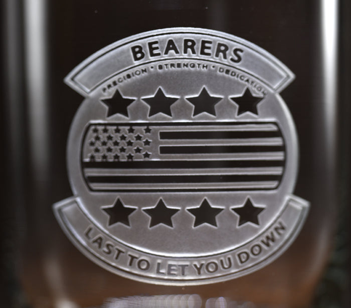 Honor Guard Pub Glass
