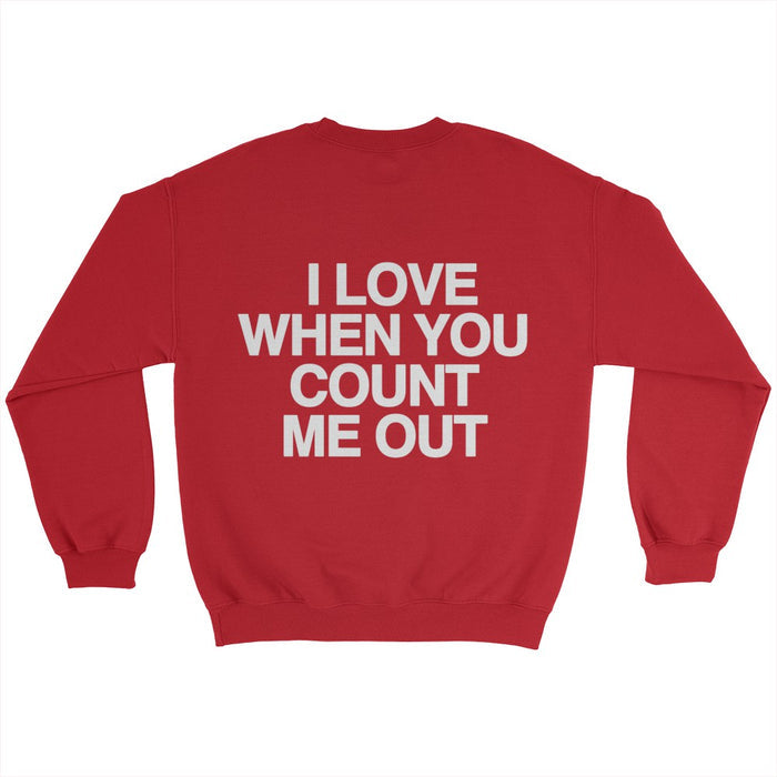 I LOVE IT SWEATER
