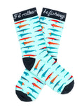 I'd Rather Be Fishing Socks