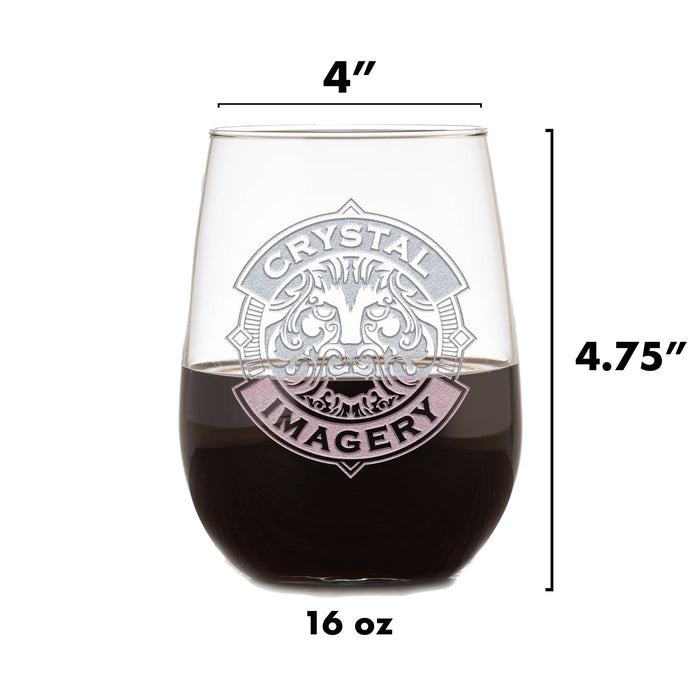 "I'm Trying Very Hard Not To Connect" Moira Rose Stemless Wine Glass