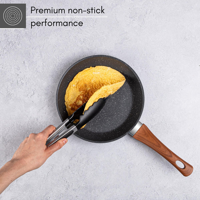 Induction Non-Stick Frying Pan - 20cm - Grey Granite