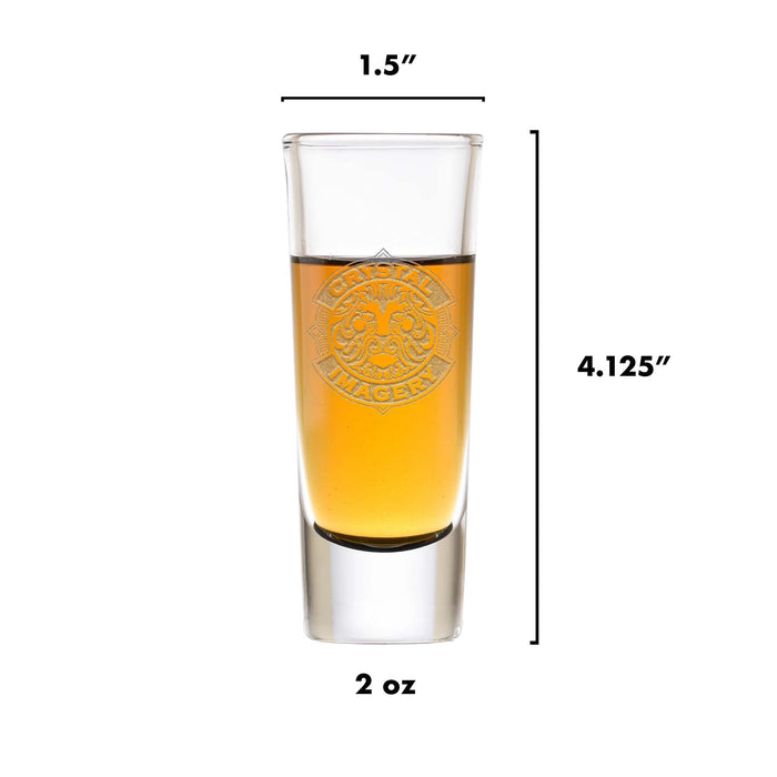 "It's Worth a Shot" Engraved, Tequila Shooter Glass