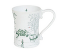 Juliska-Country Estate Winter Frolic Mug - Evergreen