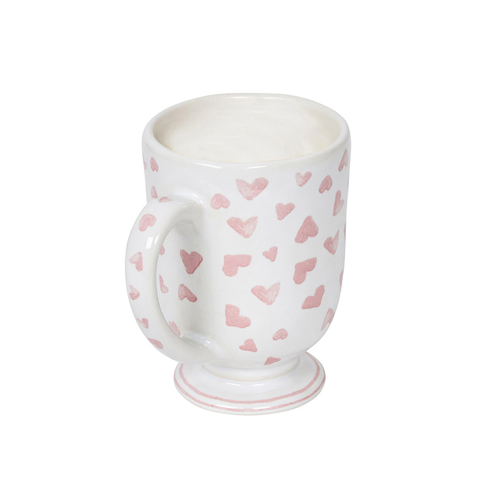 Juliska Love You More Pink Mug