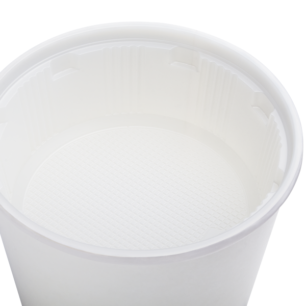 Karat 16oz PP Plastic Insert for 24-32oz Paper Food Container - 600 ct