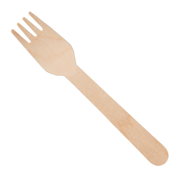 Karat Earth Wooden Compostable Heavy Weight Fork - 1,000 ct