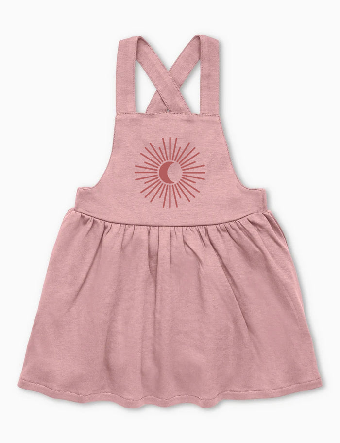 Kids Sun Burst Jumper Dress - Organic