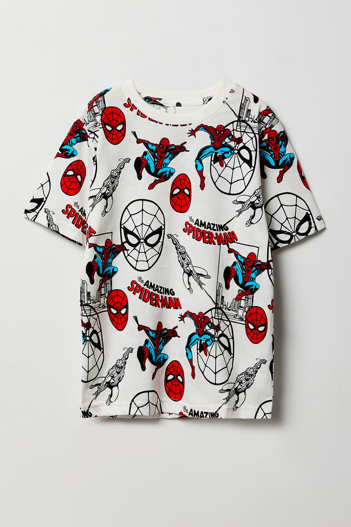 Kids The Amazing Spider-Man Print T-Shirt