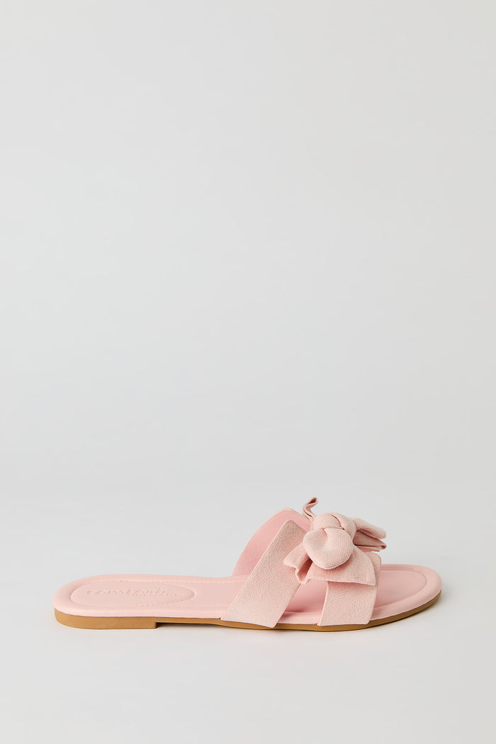 Knit Bow Band Sandal