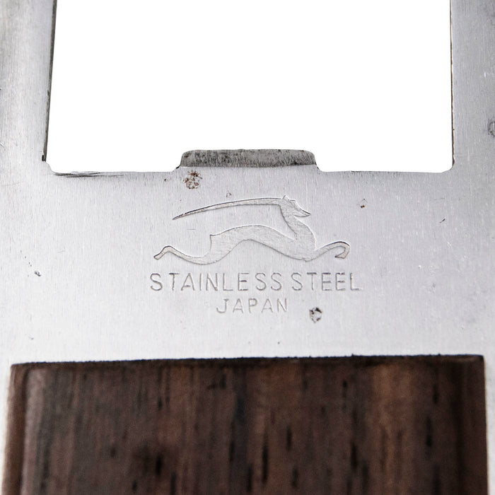Vintage Stainless Steel Japan Antelope Close Up Barware Mark | The Hour Shop