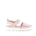 Läcker mjuk och flexibel skinnsandal i rosa från Relaxshoe