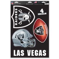 Las Vegas Raiders Decal Multi-Use 11" x 17"