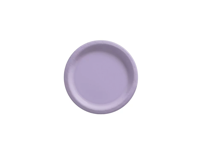 Lavender Paper Dessert Plates, 50ct