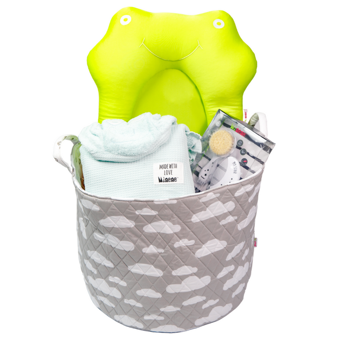 Lets Take A Bath Gift Basket - Green Frog !
