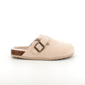 Ljus slip-on toffel