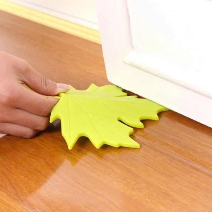 Maple Leaf Shape Door Stopper - 1 pc