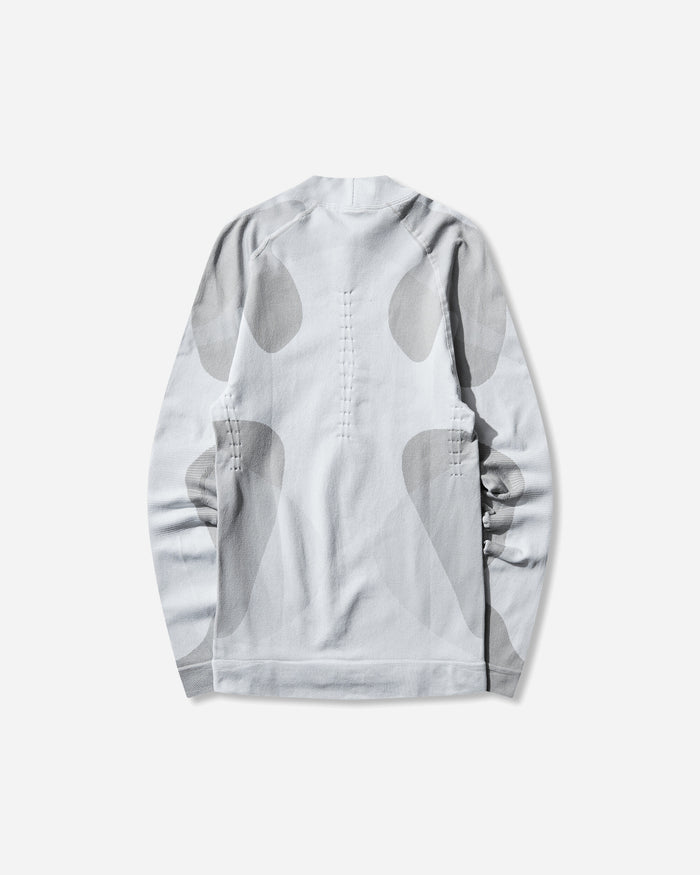 ROA Daze Compression Seamless Long Sleeve White Sweatshirts Track Tops YBMW0159YA12 WTH0001