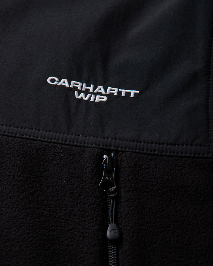 Carhartt WIP Edmore Jacket Black/White Sweatshirts Zip-Ups I037138 0D2XX