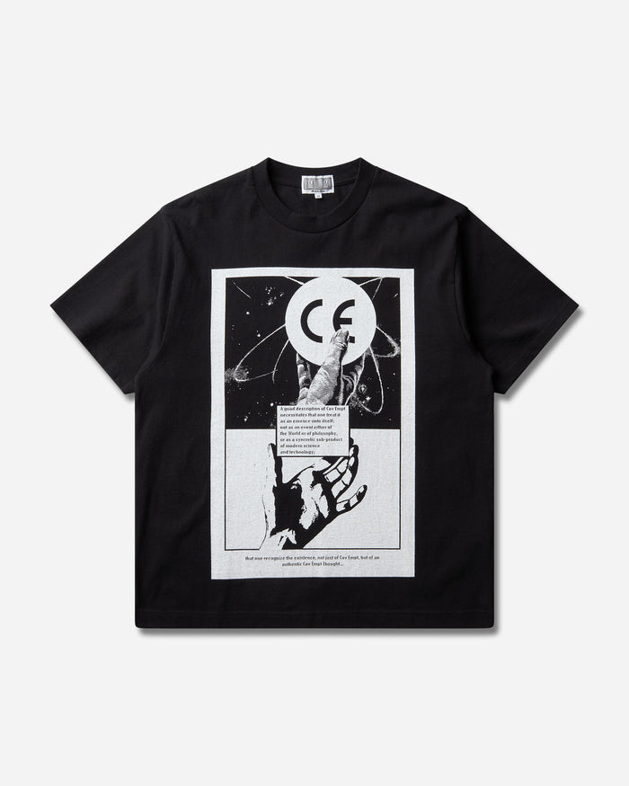 Cav Empt Md Necessity T Black Black T-Shirts Shortsleeve CES30T13 BLACK