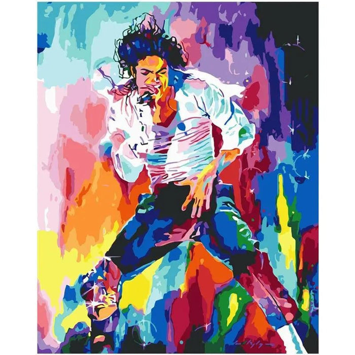 Michael Jackson Paint By Numbers Kit