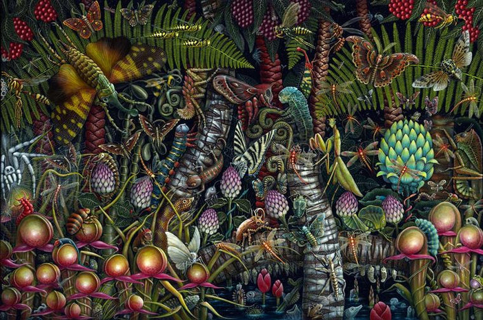 Microcosmic Garden 500 Piece Puzzle - Quick Ship - Puzzlicious.com