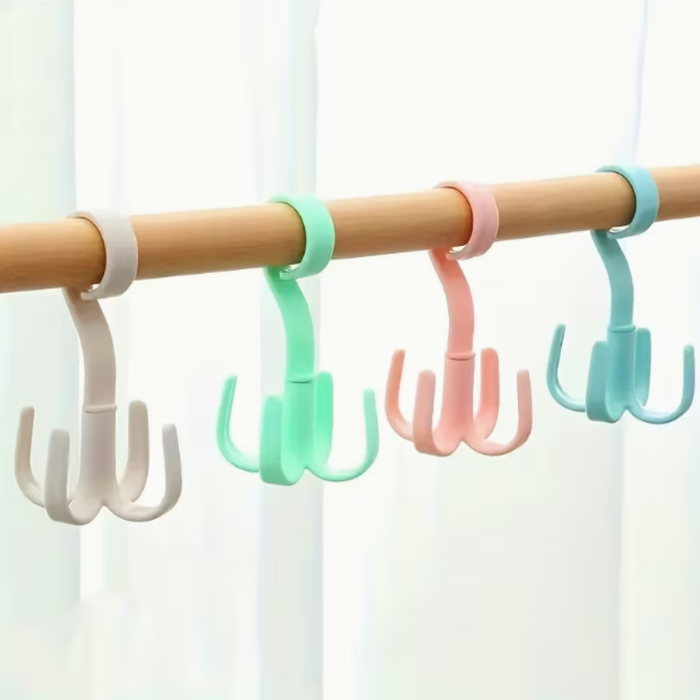 Multipurpose Rotating Hanger – Tie, Belt & Scarf Organizer [Buy 1 Get 1 Free]
