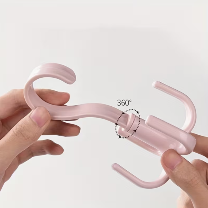 Multipurpose Rotating Hanger – Tie, Belt & Scarf Organizer [Buy 1 Get 1 Free]