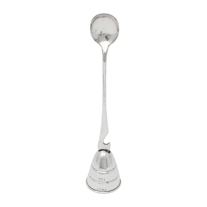 Vintage Napier Silver Plate Jigger Bar Spoon Opener Standing | The Hour