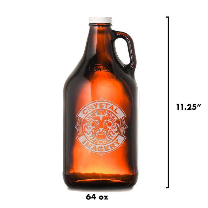 Navy - Engraved Beer Growler Gift