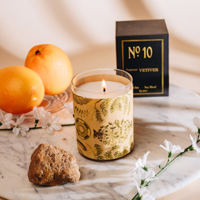 No. 10 Vetivert Wood Candle