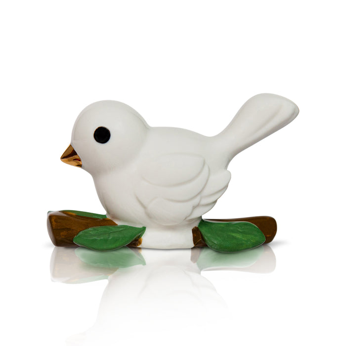 nora fleming mini -bestie bird (bird on a branch)