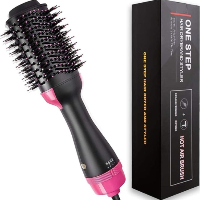 One Step Hair Dryer & Volumizer – 3-in-1 Hot Air Brush Styler for Smooth, Voluminous, and Styled Hair