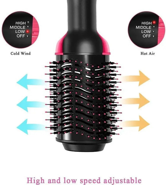 One Step Hair Dryer & Volumizer – 3-in-1 Hot Air Brush Styler for Smooth, Voluminous, and Styled Hair