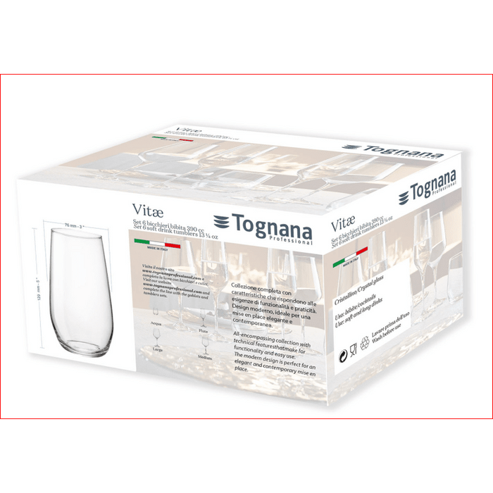 The German Outlet, Tognana, Pack of 6 long drink - 390cc