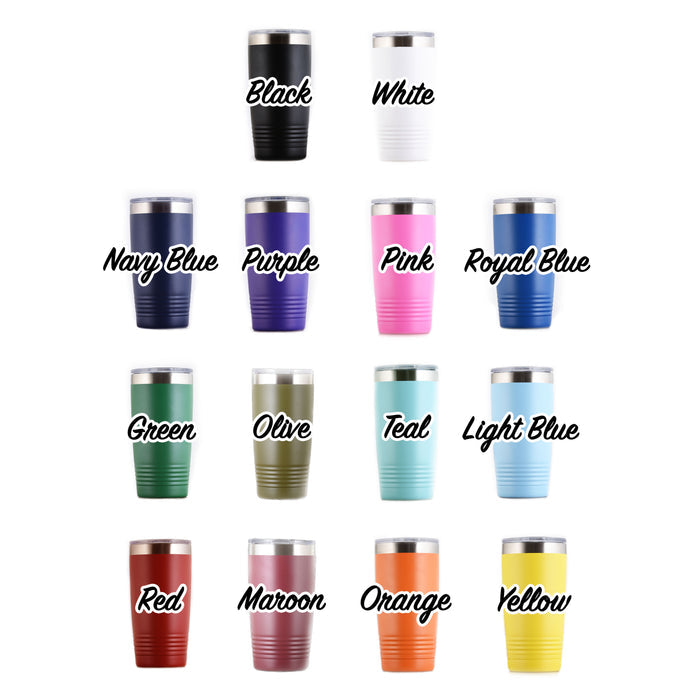 "Pairs Well With Maid of Honor Duties" Travel Tumbler Gift