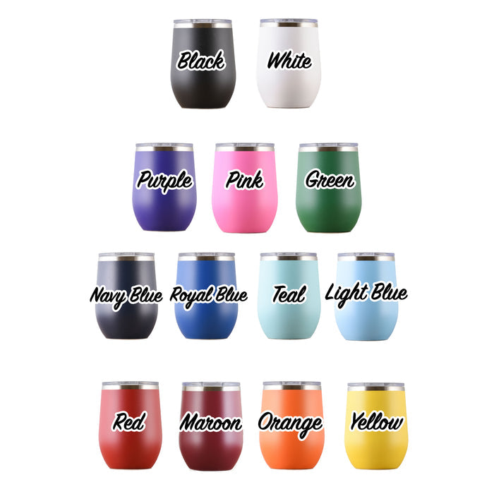 "Pairs Well With Maid of Honor Duties" Wine Tumbler Gift
