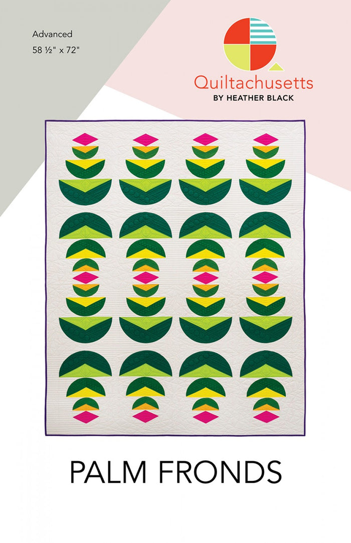 Palm Fronds Pattern - Quiltachusetts