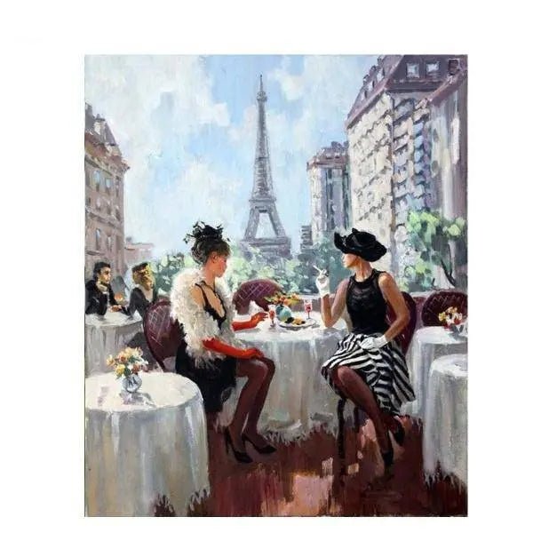 Paris Paint By Numbers Kit