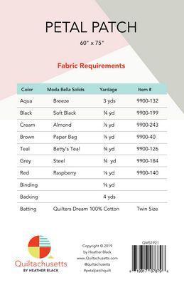 Petal Patch - Quiltachusetts