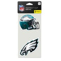Philadelphia Eagles Decal Perfect Cut (Set of 2), 4" x 4"