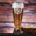 Pilsner Beer Glass - Family Crest