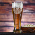 Pilsner Glass, European Mount Deer Skull