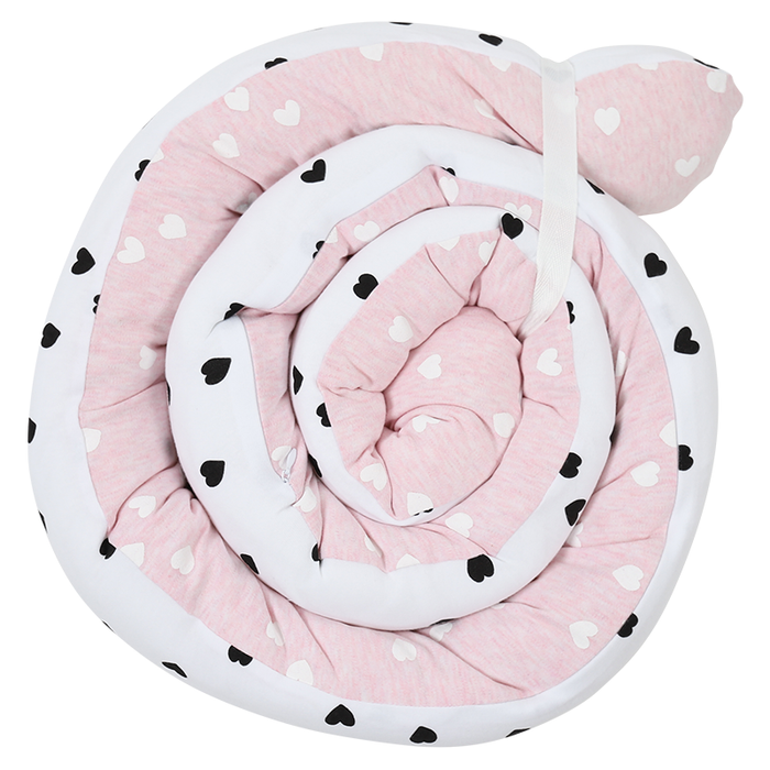 Pink Heart Gift Set For A Baby Girl