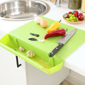Premium 2-in-1 Non-Slip Cutting Board – Detachable Chopping Board with Built-In Food Storage Container (Random Color- Pack of 1)