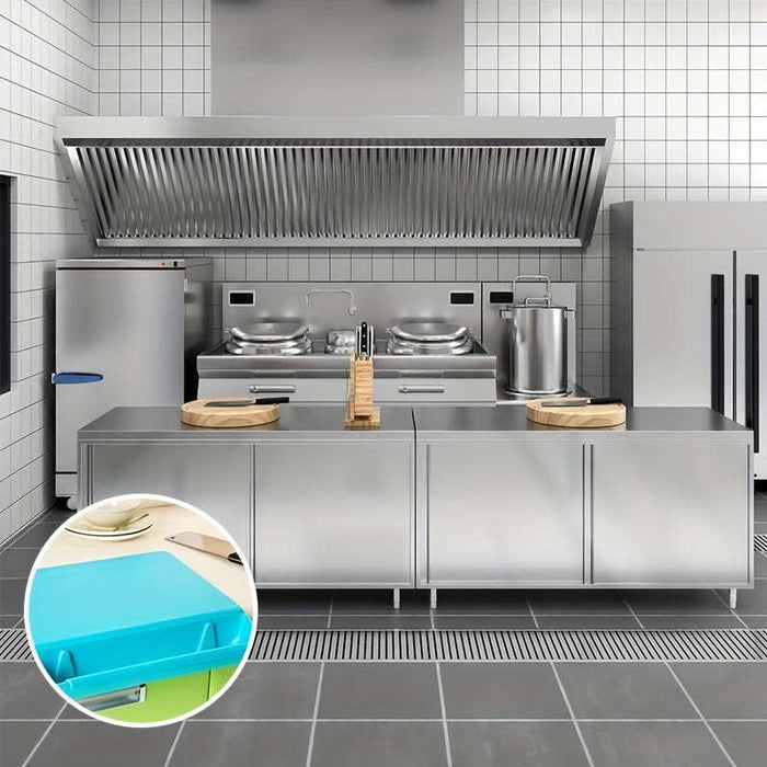 Premium Quality 2 in 1 Non-Slip Cutting Board, Detachable Chopping Board and Food Container