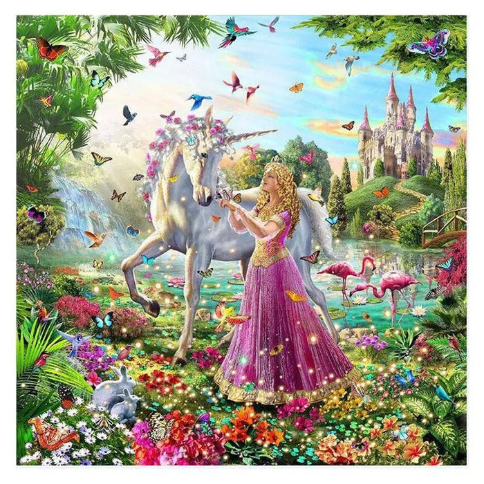Princess Unicorn Paint By Numbers Kit