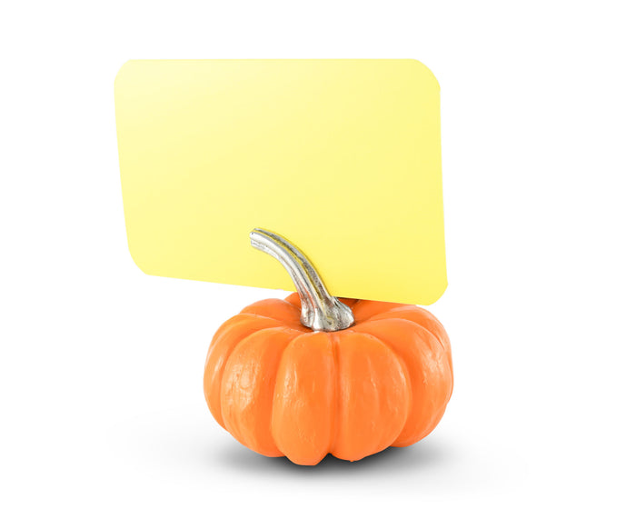 Pumpkin Place Card Holder