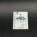Ring Stainless Lab Blue 3105BO